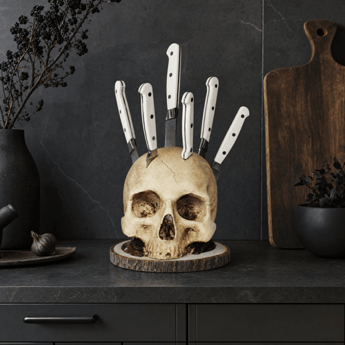 Skull Knife Holder